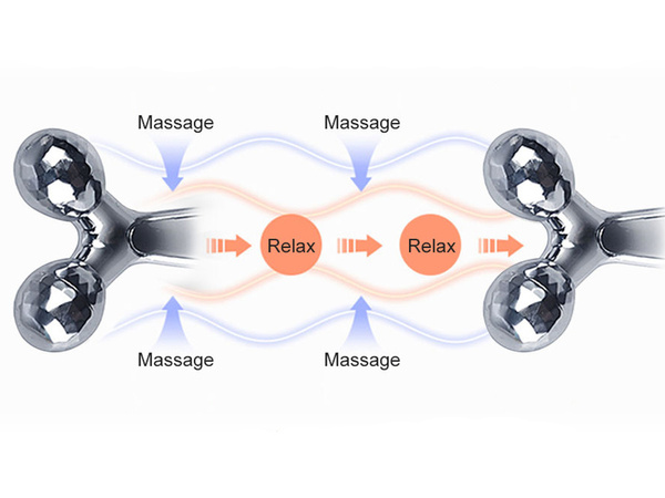3d pinguldav pöörlev kehamassaažija