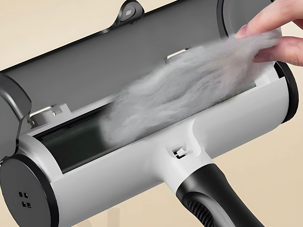 Brush roller roll cleaning hair collection multiple use