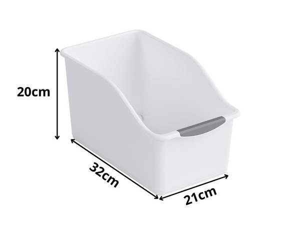 Organiseur de cuisine plastique contenant pour armoire à produits chimiques cuisine salle de bain