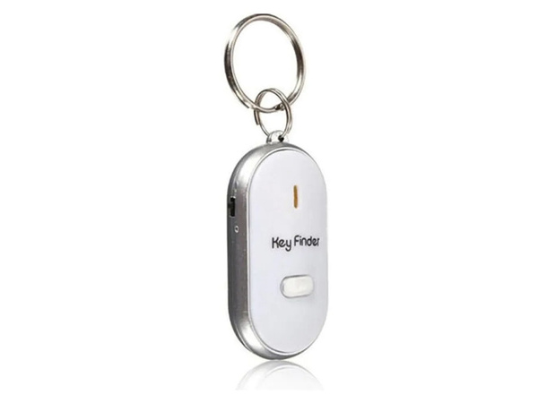 Whistle key fob with led light up key finder