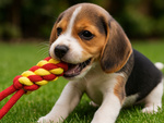 Juguete masticable para perros cuerda trenzada