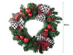 Christmas decorative garland wall decoration door decoration christmas decorations