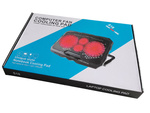 Laptop hűtőpárna led állítható usb porttal