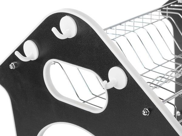 Pomivalni stroj s sušilnikom stojalo mešalnik dvonivojski odcejalnik