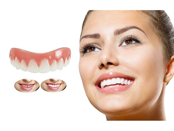 Zubní čepička umělé zuby smile case