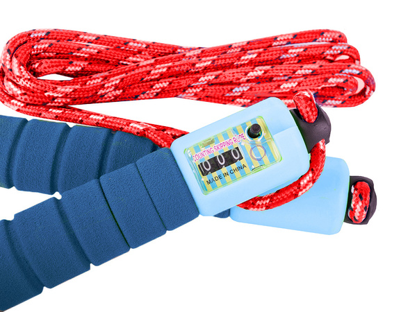 Springseil mit zähler crossfit einstellbar string fitness übung bewegung