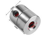 Cabezal de vena de aluminio para desbrozadoras recortadoras de gasolina recortadora de césped de vena
