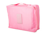 Make-up bag travel organiser pink