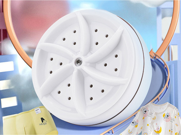 Portable mini travel washing machine rotary washing machine