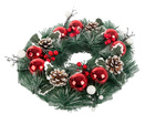 Ghirlandă decorativă de crăciun roșu și alb ghirlandă decorativă de crăciun