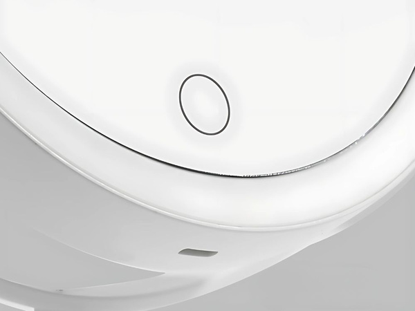 Led makiažo veidrodis besisukantis didinamasis veidrodis su 360° sieniniu laikikliu