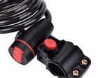 Bicycle lock bicycle lock key security strong cable