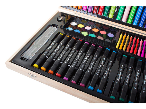 Juego de artistas estuche de pintura 188 piezas