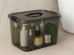 Storage container with lid handle closure large capacity 20l