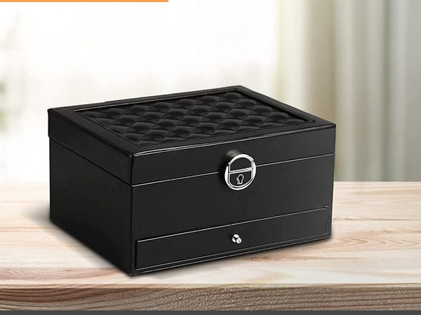 Šperkovnica organizér box zrkadlo prípad priestranný box