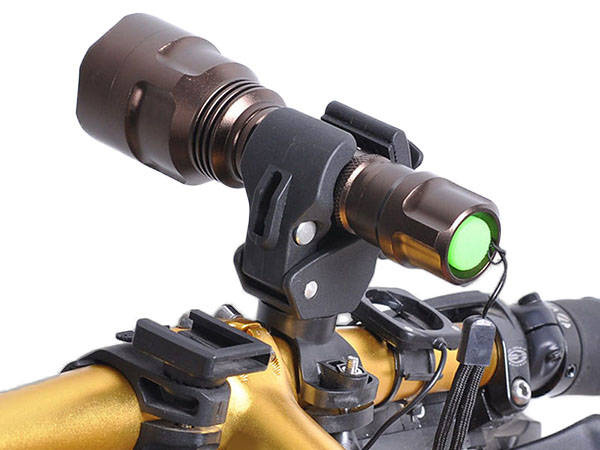Bike torch holder rotary torch holder