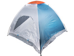Tente de camping pour 2 personnes avec moustiquaire et couverture lumineuse