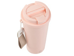 Mug automatiquement mélangeur 350 ml thermos en acier pour boissons chaudes et froides lanière usb