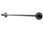 Wall-mounted bathroom hanger for slippers towels