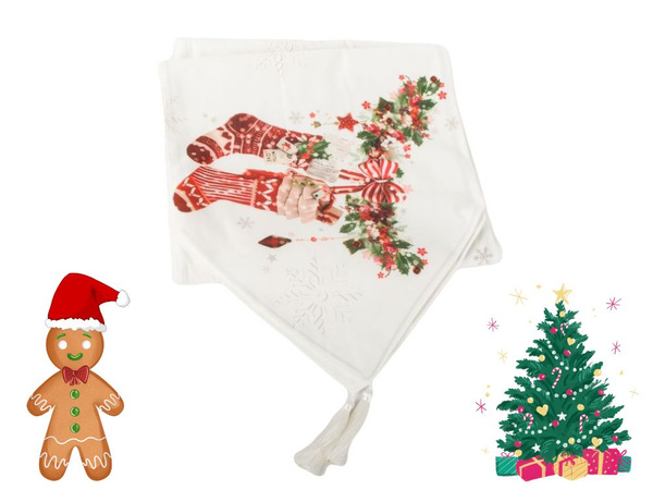 Christmas table runner for christmas eve 205x35cm