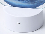 Smilšu lampa 3d pārvietojas dinamisks smilšu dekoratīvais galds usb rezultātā rgb