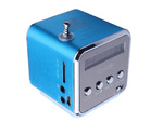 Altavoz inalámbrico portátil mini radio fm led bluetooth móvil microsd
