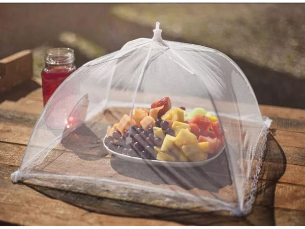Moskitonetz abdeckung lebensmittel obst grill insektenschutz 40cm