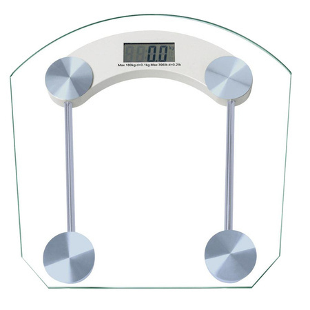 Elektroniskās pirtsvaras 180kg stikla lcd svari