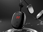 Electroestimulador masajeador de cuello usb 15 potencia 4 modos calefacción masaje cuello ems