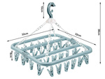 Sock dryer aluspesu rippumine 32x clips set