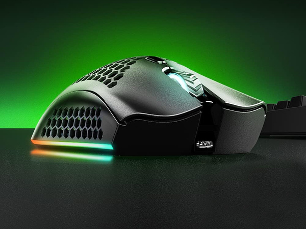 2,4 ghz bezdrôtová laptopová myš optický senzor iluminácia