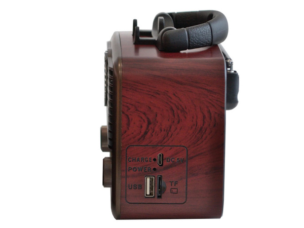 Retro virtuves mobilais radio fm am bluetooth usb uzlādējama antena