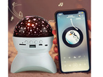Žvaigždė projektorius naktinė šviesa žvaigždė led garsiakalbis bluetooth usb projektorius