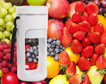 Blender portabil USB fără fir pentru smoothie, tocător de gheață, curea
