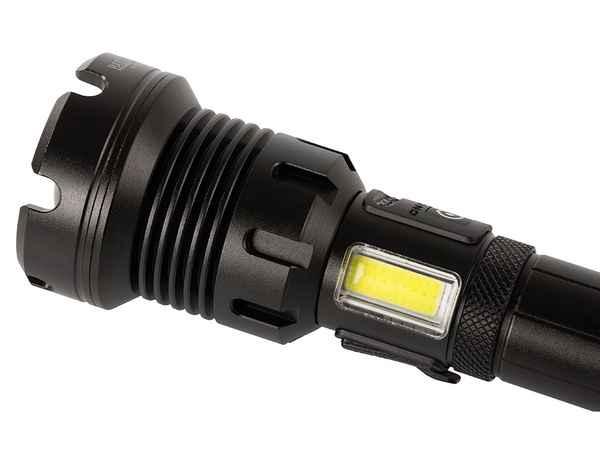 Latarka taktyczna bailong led xhp160 cob mocna