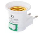 Adapter pirn adapter lüliti 230v e27