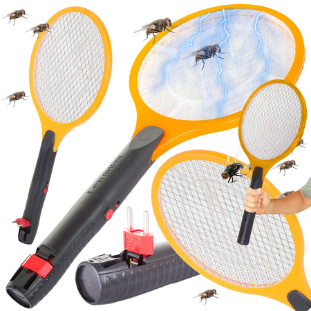 Paleta atrapa moscas eléctrica paquete atrapa moscas mosquitos polillas acum.