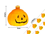 Tekvicové svetlá 10 viedlo závesné halloween 200cm svetelná dekorácia tekvicová dekorácia