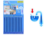 Drain cleaner sticks for cleaning sink pipes drains 12 pieces