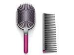 Massaging hair brush for detangling head massage + comb