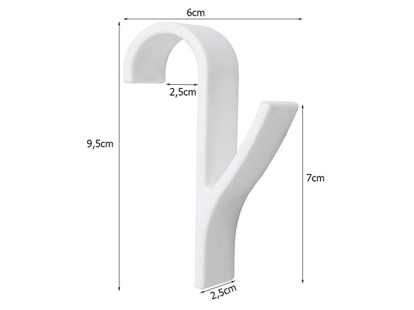 2x bathroom hanging cârlig pentru radiator și încălzitor de baie