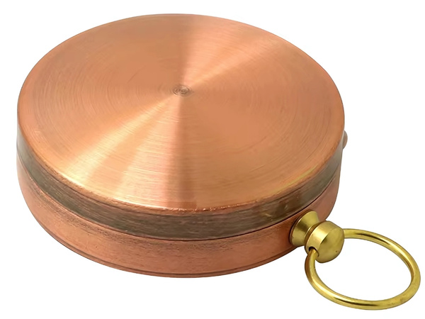 Compass metal compass pocket tourist lockable magnetic army