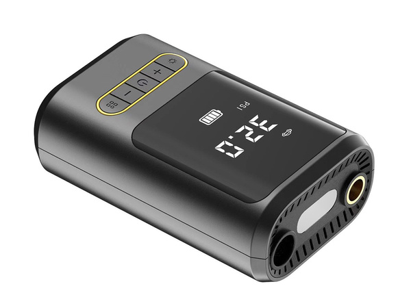 Pompe à vélo électrique pour vélo voiture compresseur lampe de poche 10 bar lcd