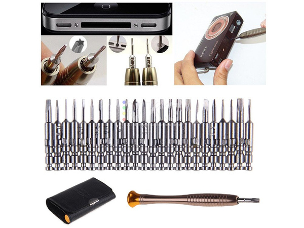 Magnetische präzisionsschraubendreher 25 in 1 torx-satz