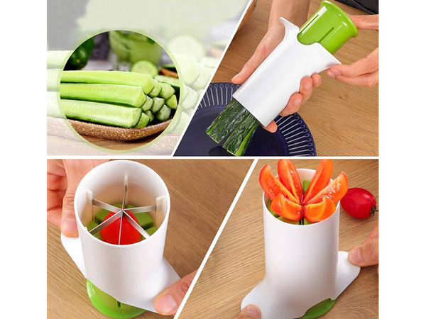 Vegetable slicer fruit slicer 6 hand slicer cucumber sharp chopper