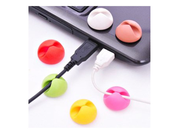 Cable holder organiser for cables 6 pcs.