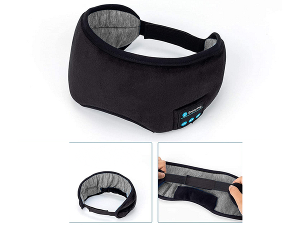 Preveza za oči za spanje maska za slušalke bluetooth