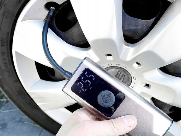 Akupump jalgratta auto elektriline kompressor 10 bar lcd