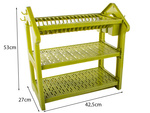 Lavavajillas secador cocina escurridor 3 niveles
