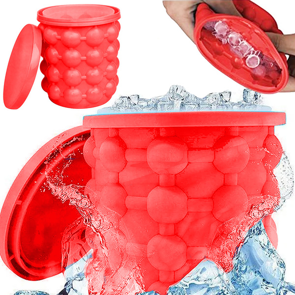 Eisform silikon eimer eiswürfelschale eiswürfelform eis